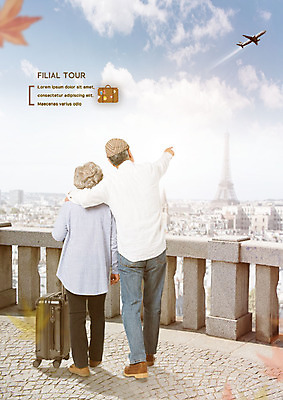 전신 PSD 편집이미지 여자 노년 남자 해외여행 여행 난간 비행기 서기 사람 두명 뒷모습 도시풍경 캐리어 노부부 한국인 가리킴 60대 에펠탑 파리_프랑스 효도관광 가을여행 노인만 이미지편집 해외 부부 뷰포인트 항공교통 모션 대중교통 동양인 풍경 손짓 성인 여행가방 프랑스 도시 파리 랜드마크 성인만 파일형식 가을_계절