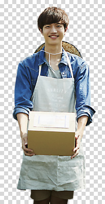 편집이미지 응시 남자 포즈 한명 서기 미소 들기 사람 상반신 20대 성인 앞모습 상자 한국인 농부 종이상자 손내밀기 밀짚모자 택배상자 PNG 성인남자한명만 편집소스 청년농부 직업 모자_잡화 1 시선 뷰포인트 모션 표정 동양인 손짓 청년 택배 남자한명만 성인남자만 파일형식