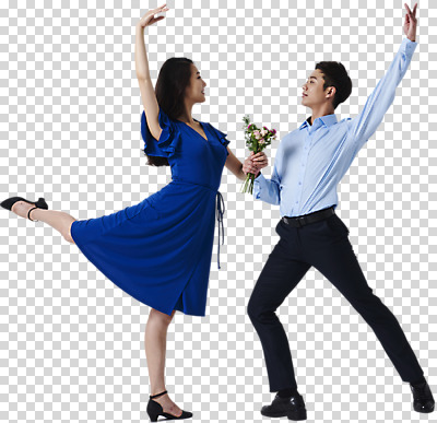 전신 편집이미지 커플 응시 원피스 여자 남자 꽃다발 포즈 프로포즈 미소 들기 사람 정장 20대 성인 두명 옆모습 30대 손들기 마주보기 한국인 춤 발레 PNG 다리들기 춤동작 성인만 편집소스 시선 옷 꽃 뷰포인트 관계 모션 문화예술 표정 동양인 청년 장년 파일형식