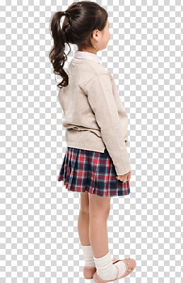 전신 편집이미지 응시 여자 어린이 한명 서기 사람 옆모습 한국인 PNG 소녀한명만 편집소스 1 시선 뷰포인트 모션 동양인 여자한명만 소녀만 파일형식