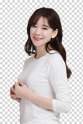 편집이미지 응시 여자 포즈 한명 서기 미소 사람 상반신 성인 옆모습 캐주얼 30대 한국인 PNG 성인여자한명만 편집소스 1 시선 옷 뷰포인트 모션 표정 동양인 장년 여자한명만 성인여자만 파일형식