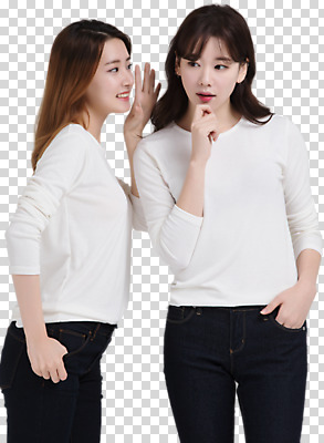 편집이미지 응시 여자 포즈 서기 미소 사람 상반신 20대 성인 두명 앞모습 옆모습 캐주얼 30대 친구 다정 한국인 귓속말 주머니손 PNG 성인여자만 편집소스 시선 옷 뷰포인트 컨셉 관계 모션 표정 동양인 청년 장년 여자만 성인만 파일형식