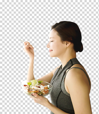 편집이미지 여자 포즈 다이어트 건강 한명 서기 미소 들기 사람 상반신 성인 옆모습 30대 운동 건강관리 눈감음 샐러드 한국인 먹기 요가복 식단 PNG 성인여자한명만 편집소스 1 음식 뷰포인트 요가 모션 표정 관리 동양인 장년 운동복 여자한명만 성인여자만 파일형식