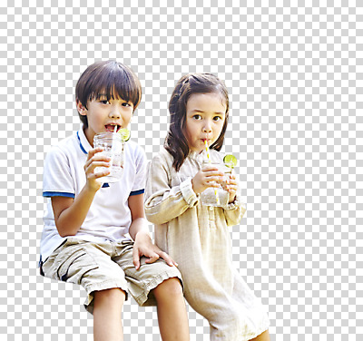 서양인 외국인 편집이미지 응시 여자 남자 음료 어린이 유리병 남매 빨대 미소 사람 앉기 상반신 두명 옆모습 마시기 PNG 어린이만 편집소스 시선 뷰포인트 가족 모션 병_용기 표정 인종 파일형식