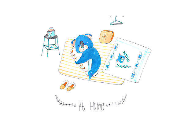 PSD 한마리 쿠션 의자 일러스트 안기 수채화 슬리퍼 사람없음 이불 우유 잠 옷걸이 담요 코알라 국내일러스트 1 가구 신발 포유류 침구 모션 유제품 파일형식