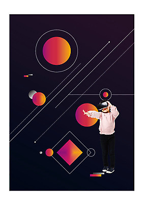 전신 도형 편집이미지 여자 어린이교육 교육 어린이라이프 어린이 선 디지털백그라운드 한명 서기 사람 손짓 앞모습 디지털 한국인 원형 손내밀기 마름모 그라데이션 가상현실 소녀한명만 오큘러스 4차산업 VR기기 이미지편집 AI파일 1 라이프스타일 산업 뷰포인트 백그라운드 모션 동양인 기계 여자한명만 소녀만 파일형식 벡터