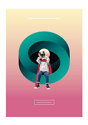 전신 편집이미지 응시 어린이교육 교육 남자 어린이라이프 어린이 분홍색 디지털백그라운드 한명 사람 앉기 앞모습 초록색 디지털 망원경 한국인 그라데이션 빨간망토 소년한명만 이미지편집 AI파일 1 라이프스타일 시선 뷰포인트 컬러 백그라운드 모션 동양인 망토 남자한명만 소년만 파일형식 벡터