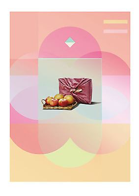 편집이미지 디지털백그라운드 사람없음 설날 바구니 추석 디지털 배 사과 선물꾸러미 선물세트 추석선물 파스텔톤 설선물 이미지편집 AI파일 명절 컬러 백그라운드 과일 선물 파일형식 벡터 명절선물