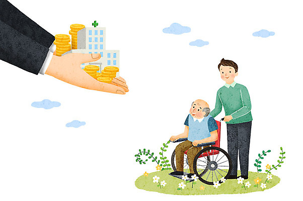 PSD 손 응시 노년 남자 꽃 일러스트 병원 미소 사람 잔디 성인 두명 신체부위 실버라이프 환자 사회이슈 손내밀기 사회복지 휠체어 노인복지 보호자 고령화 돈더미 정부정책 지원 성인남자만 국내일러스트 식물 라이프스타일 시선 컨셉 돈 의학 표정 손짓 복지 정책 남자만 성인만 파일형식 더미