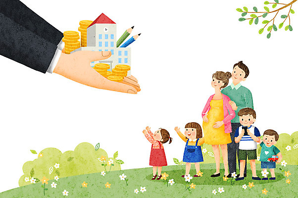 전신 PSD 손 부부 여자 남자 어린이 일러스트 학교 가족 사랑 미소 사람 잔디 여러명 성인 신체부위 연필 사회이슈 손내밀기 사회복지 복지 즐거움 다자녀 다자녀가족 돈더미 정부정책 지원 저출산 국내일러스트 식물 커플 교육 감정 다수 컨셉 돈 관계 학용품 표정 손짓 필기구 자녀 정책 파일형식 더미