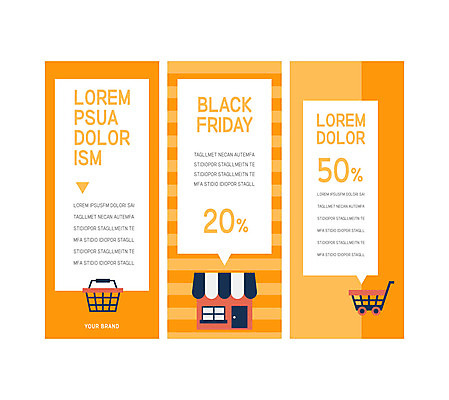 템플릿 배너 배너템플릿 세로배너 사각프레임 사람없음 세일 상점 주황색 쇼핑카 현수막 장바구니 할인혜택 블랙프라이데이 배너세트 엑스배너 AI파일 컬러 데이이벤트 프레임 세로 쇼핑 세트 바구니 사각형 카트 파일형식 벡터 혜택