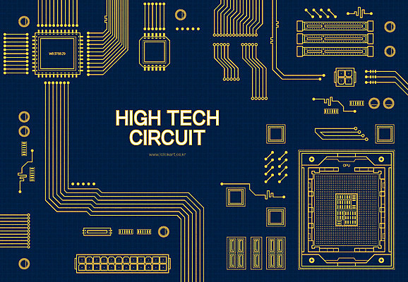 패턴 일러스트 미래 정보기술 사람없음 파란색 노란색 설계도 메모리칩 회로판 스마트 하이테크 전자회로 IT산업 기계화 전자부품 칩셋 프로세서 CPU 4차산업 미래산업 국내일러스트 AI파일 산업 컬러 컨셉 무늬 건설업 기술 부속품 컴퓨터부품 파일형식 벡터