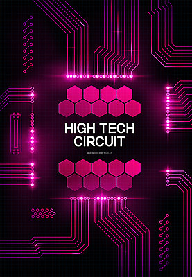 분홍색 패턴 일러스트 미래 정보통신 기술 사람없음 디지털 보라색 회로판 스마트 네온 전자회로 IT산업 기계화 첨단 프로세서 4차산업 미래산업 AI_인공지능 국내일러스트 AI파일 산업 컬러 컨셉 무늬 통신 정보기술 정보 파일형식 벡터