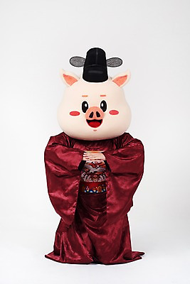 포토 JPG 스튜디오촬영 남자 신랑 결혼 실내 한명 사람 상반신 20대 성인 앞모습 한국인 인사 돼지띠 돼지 절 한복 전통혼례 흰배경 돼지캐릭터 손모으기 혼례복 동물탈 인형탈 성인남자한명만 기해년 국내포토 1 한국전통 뷰포인트 동물캐릭터 백그라운드 포유류 동양인 손짓 이벤트 청년 내부 흰색 십이지신 예절 전통의상 전통의례 탈 남자한명만 성인남자만 파일형식 2019년