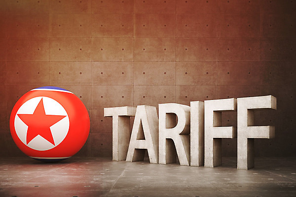 PSD 편집이미지 문자 알파벳 벽 백그라운드 공 사람없음 빨간색 3D소스 3D 국기 충돌 디지털합성 무역 긴장 북한 북한국기 관세 편집3D 영어 감정 산업 아시아 컬러 세금 파일형식