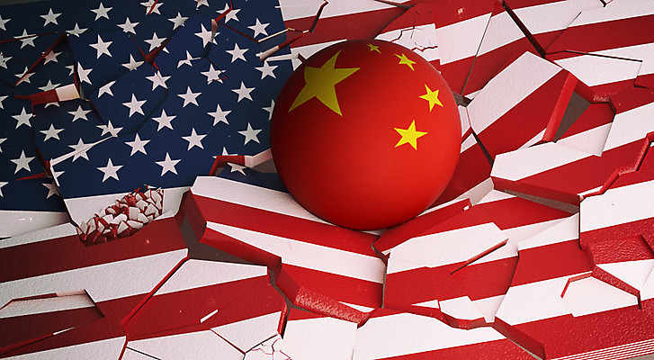 PSD 편집이미지 백그라운드 공 사람없음 빨간색 3D소스 3D 미국 중국 성조기 국기 충돌 오성홍기 디지털합성 무역 긴장 깨짐 산산조각 관세 편집3D 감정 산업 아시아 컬러 컨셉 북아메리카 손상 세금 파일형식