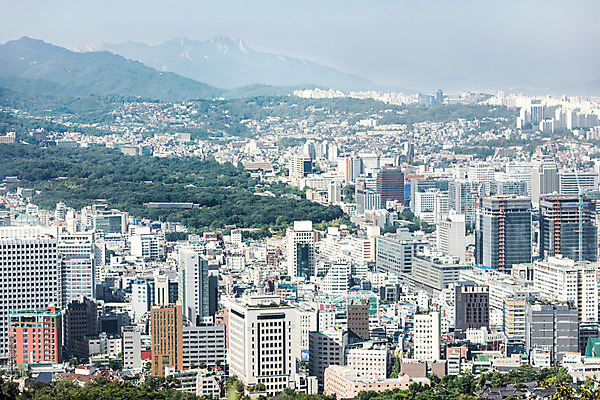 포토 JPG 주간 나무 산 서울 풍경 사람없음 야외 건물 도시풍경 도시 도심 남산 빌딩숲 국내여행 국내포토 자연요소 식물 건축물 여행 한국 빌딩 랜드마크 파일형식