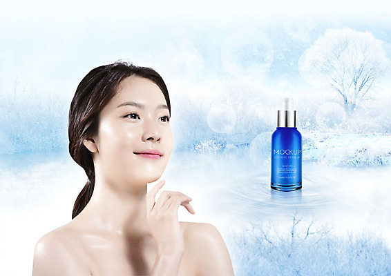 PSD 나무 편집이미지 응시 여자 겨울 한명 미소 사람 상반신 20대 성인 앞모습 물 뷰티 화장품 한국인 물방울 눈 스킨케어 의료성형뷰티 성인여자한명만 이미지편집 자연요소 식물 1 시선 계절 뷰포인트 날씨 표정 동양인 청년 여자한명만 성인여자만 파일형식