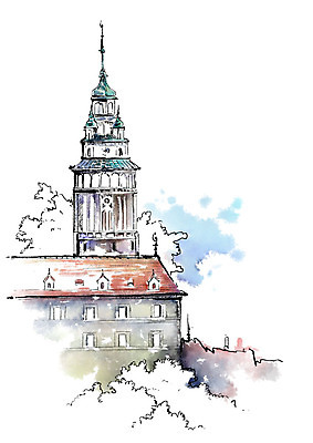 PSD 건축물 건축 여행 고건축 일러스트 캘리그라피 유럽건축 붓터치 사람없음 건물 번짐 국내일러스트 서양건축 파일형식 효과