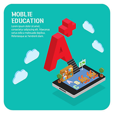 영어 교육 지도 의자 일러스트 모바일 책장 사람없음 스마트폰 책상 성적 에이플러스 아이소메트릭 온라인강의 활용 국내일러스트 AI파일 문자 가구 컨셉 핸드폰 스마트기기 강의 점수 파일형식 벡터 언택트