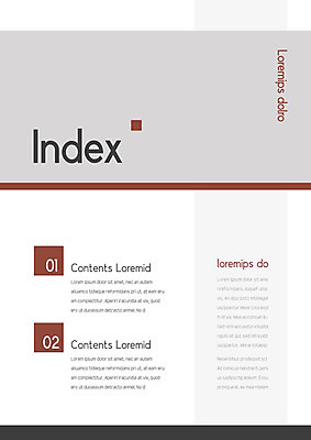 템플릿 내지 사람없음 갈색 사각형 회색 프레젠테이션 문서템플릿 서식 레이아웃 문서 제안서 목차 이미지템플릿 AI파일 도형 컬러 파일형식 벡터