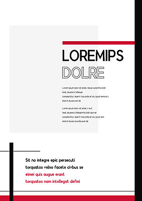 템플릿 표지 선 사람없음 빨간색 사각형 검은색 프레젠테이션 문서템플릿 서식 문서 제안서 이미지템플릿 AI파일 도형 컬러 파일형식 벡터