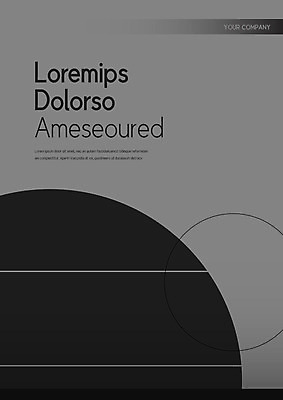 템플릿 표지 선 사람없음 검은색 회색 원형 프레젠테이션 문서템플릿 서식 문서 제안서 이미지템플릿 AI파일 도형 컬러 파일형식 벡터