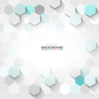 모양 디자인 백그라운드 패턴 일러스트 추상 사람없음 블록 공간 회색 흰색 입체 육각형 그라데이션 민트색 스타일 허니콤 국내일러스트 AI파일 도형 컬러 무늬 파일형식 벡터