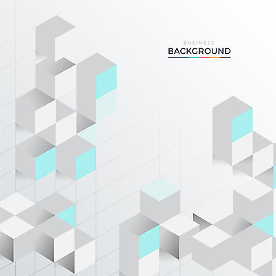 모양 디자인 백그라운드 패턴 일러스트 추상 사람없음 블록 공간 회색 흰색 입체 정사각형 민트색 입체도형 스타일 국내일러스트 AI파일 도형 컬러 무늬 파일형식 벡터