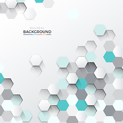 모양 디자인 백그라운드 패턴 일러스트 추상 사람없음 블록 공간 회색 입체 육각형 그라데이션 민트색 스타일 국내일러스트 AI파일 도형 컬러 무늬 파일형식 벡터