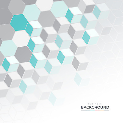 모양 디자인 백그라운드 패턴 일러스트 추상 사람없음 블록 공간 회색 입체 정사각형 육각형 민트색 오각형 스타일 국내일러스트 AI파일 도형 컬러 무늬 파일형식 벡터