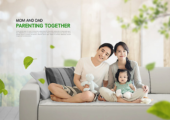 전신 PSD 편집이미지 여자 남자 딸 행복 거실 가족 유리 엄마 나뭇잎 미소 사람 앉기 성인 앞모습 세명 30대 소파 봄 곰인형 한국인 육아 아기 아빠 육아라이프 이미지편집 라이프스타일 계절 감정 인형 뷰포인트 잎 의자 관계 모션 재질 표정 동양인 장년 파일형식