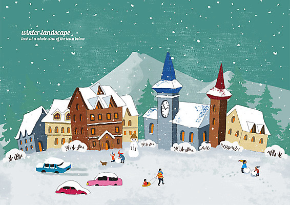 전신 PSD 한마리 여자 남자 어린이 겨울 일러스트 자동차 눈사람 거리 사람 풍경 여러명 성인 마을 강아지 즐거움 시계탑 썰매 계절백그라운드 놀기 눈사람만들기 눈내림 겨울풍경 눈덮임 겨울배경 국내일러스트 1 계절 감정 육상교통 다수 백그라운드 컨셉 모션 눈_날씨 반려동물 탑 개 만들기 파일형식