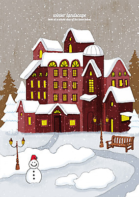 PSD 겨울 가로등 벤치 일러스트 눈사람 거리 주택 풍경 사람없음 건물 마을 계절백그라운드 눈내림 겨울풍경 눈덮임 겨울배경 국내일러스트 건축물 계절 공공시설 백그라운드 컨셉 의자 눈_날씨 파일형식