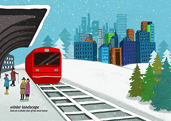 전신 PSD 나무 커플 여자 노년 남자 겨울 일러스트 사람 풍경 빌딩 여러명 성인 기찻길 기차 도시 계절백그라운드 기차역 눈내림 겨울풍경 눈덮임 겨울배경 국내일러스트 식물 계절 육상교통 다수 백그라운드 컨셉 관계 대중교통 눈_날씨 건물 역 파일형식