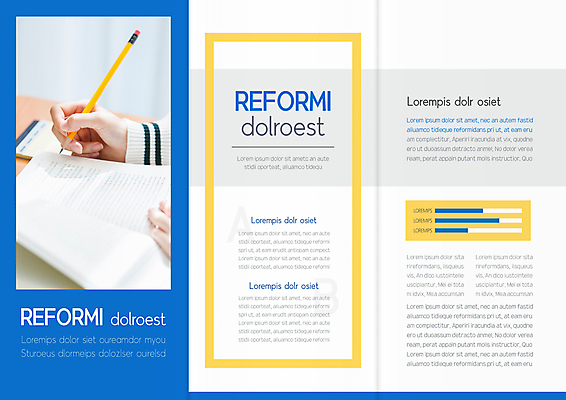 템플릿 학생 표지디자인 북디자인 손 출판디자인 교육 표지 리플렛 북커버 3단접지 청소년 그래프 한명 사람 팜플렛 신체부위 책 파란색 연필 노란색 기록 이미지템플릿 AI파일 1 컬러 학용품 필기구 파일형식 벡터