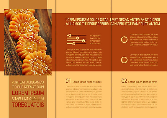 템플릿 표지디자인 북디자인 출판디자인 명절 내지 리플렛 북커버 3단접지 그래프 디저트 팜플렛 사람없음 설날 추석 전통음식 약과 이미지템플릿 AI파일 전통 기념일 음식 파일형식 벡터
