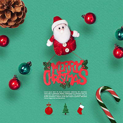 PSD 편집이미지 크리스마스장식 크리스마스 선물 사람없음 장식 빨간색 초록색 산타클로스 장식볼 오브젝트 솔방울 산타인형 지팡이사탕 크리스마스지팡이 오너먼트 이미지편집 기념일 인형 컬러 지팡이 사탕 파일형식