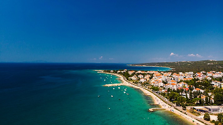 포토 JPG 주간 해외풍경 바다 유럽풍경 자연 주택 풍경 해변 사람없음 야외 건물 마을 크로아티아 항공촬영 파그섬 국내포토 자연요소 해외 건축물 유럽 뷰포인트 섬 생태계 파일형식