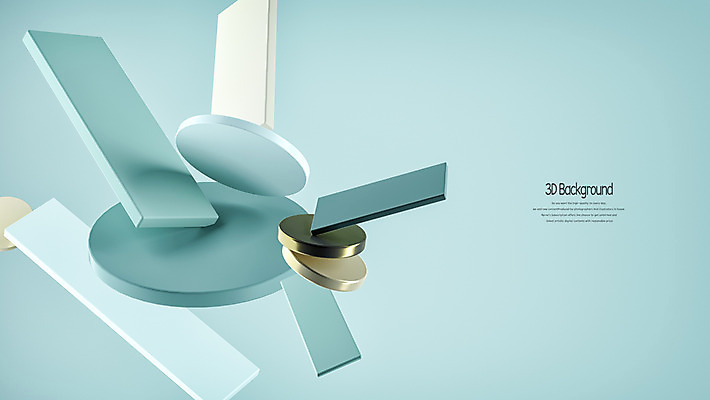 PSD 편집이미지 백그라운드 유리 사람없음 반사 3D소스 3D 사각형 원형 입체 디지털합성 육면체 직사각형 민트색 입체도형 편집3D 도형 컬러 재질 파일형식