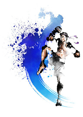 전신 PSD 남자 스포츠 일러스트 캘리그라피 붓터치 운동선수 한명 성인 파란색 운동 킥 번짐 무에타이 성인남자한명만 국내일러스트 1 컬러 모션 건강 사람 남자한명만 성인남자만 파일형식 효과