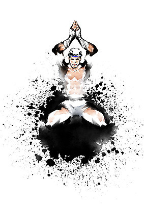 전신 PSD 남자 스포츠 일러스트 캘리그라피 붓터치 운동선수 한명 성인 운동 번짐 무에타이 성인남자한명만 국내일러스트 1 건강 사람 남자한명만 성인남자만 파일형식 효과