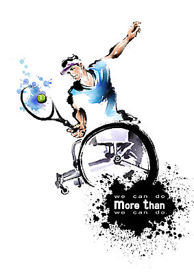 전신 PSD 남자 스포츠 일러스트 캘리그라피 붓터치 한명 성인 운동 테니스 장애인 휠체어 번짐 테니스선수 장애인올림픽 패럴림픽 성인남자한명만 국내일러스트 1 올림픽 운동선수 건강 사람 구기 장애 남자한명만 성인남자만 파일형식 효과