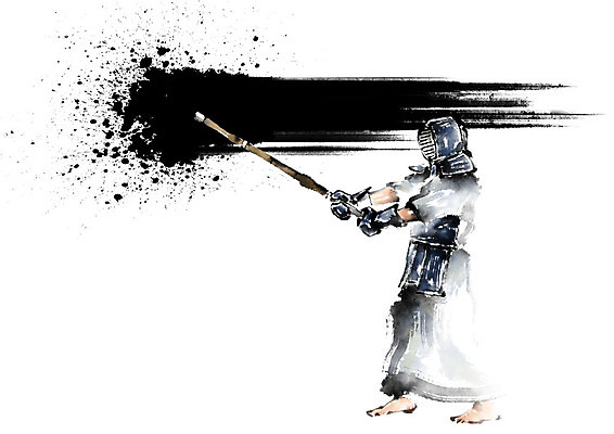 전신 PSD 남자 스포츠 일러스트 캘리그라피 붓터치 한명 성인 운동 번짐 검도 검도복 검도선수 성인남자한명만 국내일러스트 1 운동선수 건강 도복 사람 격투기 남자한명만 성인남자만 파일형식 효과