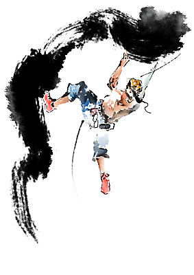 전신 PSD 남자 스포츠 일러스트 캘리그라피 붓터치 운동선수 한명 성인 레포츠 운동 검은색 번짐 클라이밍 성인남자한명만 국내일러스트 1 컬러 레저 건강 사람 등반 남자한명만 성인남자만 파일형식 효과