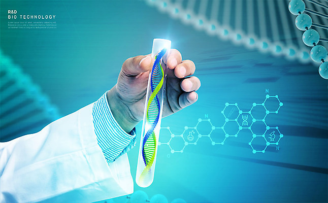 PSD 편집이미지 손 과학 세포 실험기구 실험 사람 성인 신체부위 파란색 과학기술 DNA 생명공학 연구원 개발 바이오 화학구조 이미지편집 직업 컬러 의학 기술 화학 파일형식