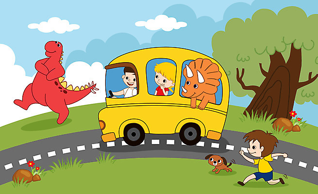 전신 나무 한마리 여자 남자 도로 어린이 여러마리 일러스트 버스 미소 사람 잔디 초원 상반신 세명 달리기 운전 강아지 승차 즐거움 공룡 어린이만 국내일러스트 AI파일 식물 1 감정 길 육상교통 다수 교통시설 파충류 모션 대중교통 표정 반려동물 개 파일형식 벡터