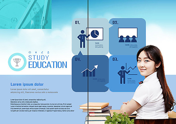 PSD 템플릿 학생 표지디자인 북디자인 응시 출판디자인 여자 교육 교복 내지 리플렛 북커버 청소년 고등학생 그래프 설명 한명 미소 사람 팜플렛 상반신 10대 파란색 한국인 뒤돌아보기 강의 청소년교육 책상 책더미 십대여자한명만 이미지템플릿 1 시선 옷 컬러 가구 모션 표정 동양인 책 무더기 여자한명만 십대여자만 파일형식