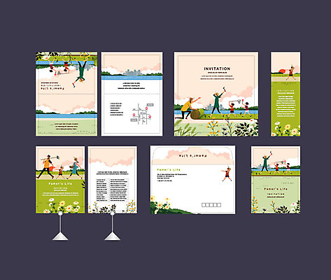 전신 템플릿 라이프스타일 배너템플릿 여자 남자 꽃 어린이 꽃밭 가족 자연 사람 이벤트 초원 여러명 성인 강 세트 농사 현수막 농촌 농부 농기구 전단 엽서 초대장 귀농 약도 채집망 행진 소봉투 행사세트 행사템플릿 AI파일 식물 직업 배너 다수 지도 농업 관계 모션 편지봉투 카드_감사 생활 시골 편지 홍보물 생태계 파일형식 벡터