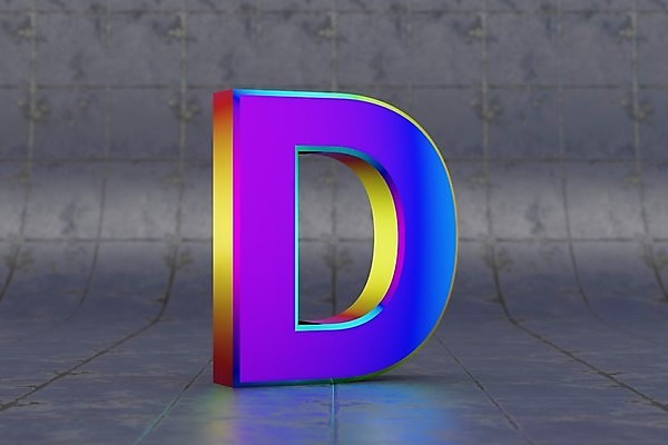 포토 JPG 해외이미지 캐릭터 알파벳 백그라운드 일러스트 사람없음 빛 반짝임 컬러풀 반사 3D 금속 편지 타일 만들기 광택 D 타입 고립 콘크리트 해외일러스트 영어 컬러 모션 재질 디지털합성 파일형식 이미지허브